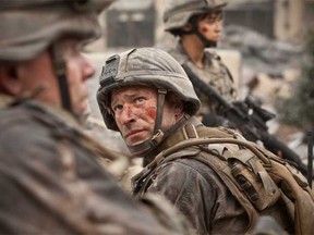 Aaron Eckhart stars in Columbia Pictures' Battle: Los Angeles.