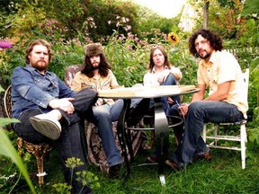 The Sheepdogs have gone from the other side of the fence to hanging out backstage with Jack White at SXSW.