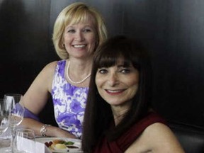 BFFs Laureen Harper and Jeanne Beker snagged adjacent seats at a G20 luncheon last year.