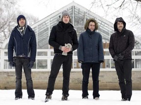 Montreal’s Malajube recorded their fourth album deep in the Laurentians, at a house in the shape of a geodesic dome.