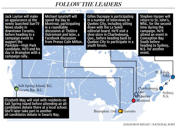 Follow the Leaders Day 27 on the trail National Post