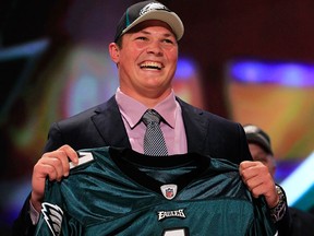Danny Watkins was the 22nd overall pick by the Philadelphia Eagles in the 2011 NFL draft.