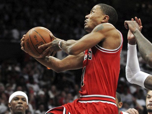 Derrick Rose 2011-12 Action Poster by Unknown at