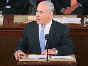 “I am willing to make painful compromises to achieve this historical peace. As the leader of Israel, it is my responsibility,” Prime Minister Benjamin Netanyahu said in an address to the U.S. Congress.
