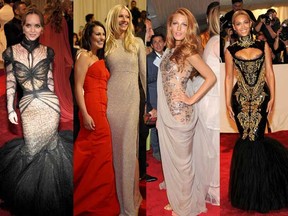 Stars arrive at the MET gala, May 2, 2011.