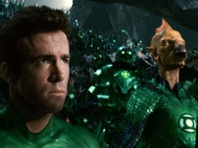 Ryan Reynolds in The Green Lantern