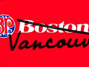 Quebec beer store angers Boston Bruins fans with sticker joke