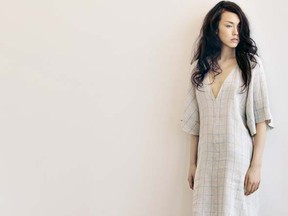 A linen dress from Mercy's Spring 2011 collection