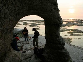 “Dude, sweet rehearsal space!” The musicians in the National Parks Project find plenty of inspiration for their jams.