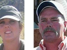 Chad Herman, 31, his wife Whitnie Herman, 26, and her father Troy Sill, 48, of Elko County, Nevada, were riding their all-terrain vehicles last Friday when they stumbled upon Rita Chretien.