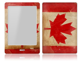 The Kobo eReader Touch edition proudly wears its Canadian roots