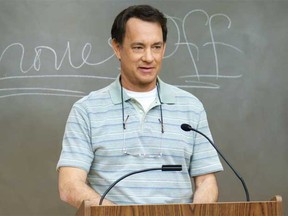 “We wanted to examine the theme of reinvention," Tom Hanks says of his Everyman hero in Larry Crowne.