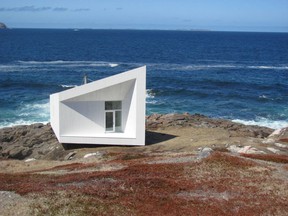 One of six artist residences that are part of an ambitious Fogo Island revitalization project.