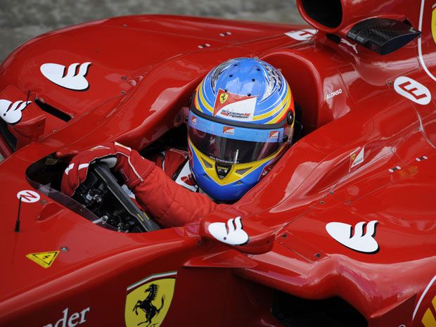 Mark Weber Holds British Grand Prix Editorial Stock Photo - Stock Image