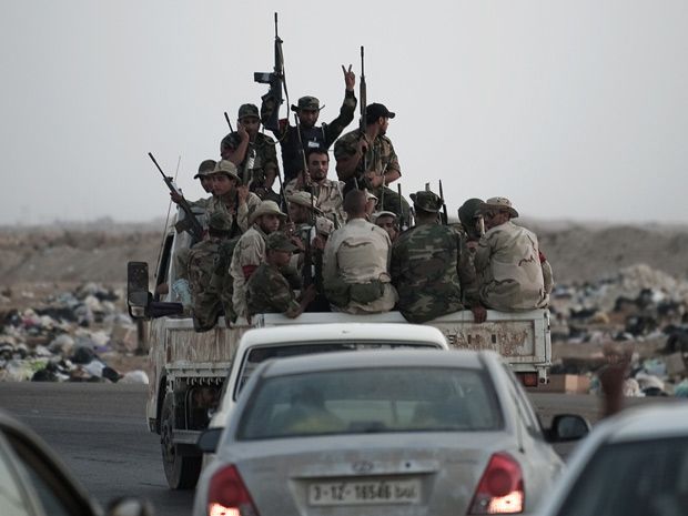 Allies Open Air Assault on Qaddafi's Forces in Libya - The New