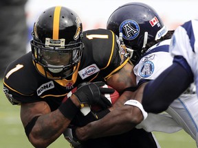 Ticats receiver Arland Bruce will return to the lineup after missing last week’s game with an injury.
