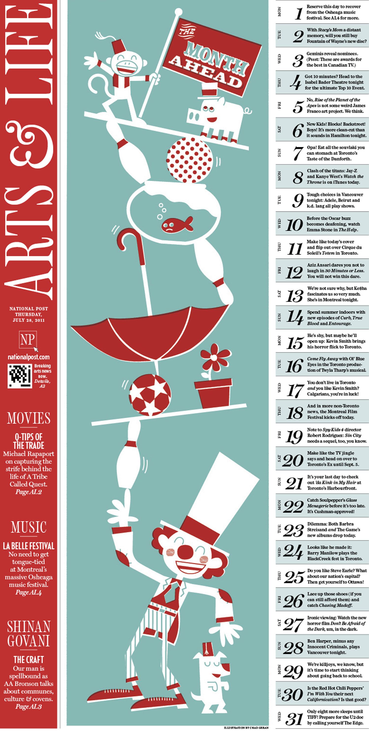 August: The Month Ahead | National Post