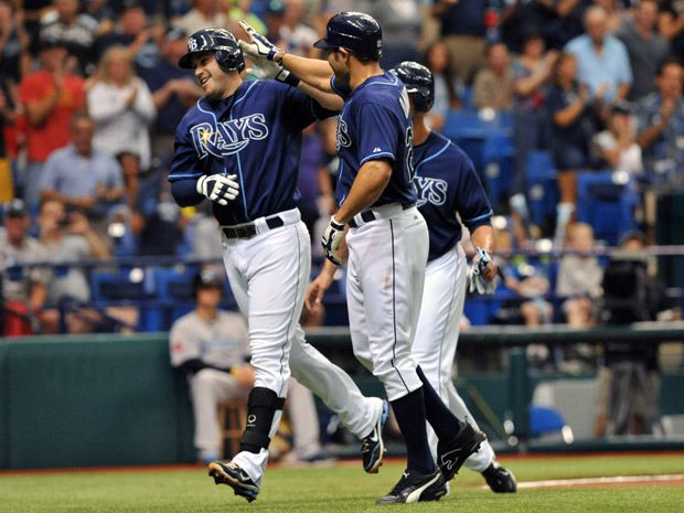 Picture: Rays Evan Longoria Puts on a Fancy Dance after Walk-off