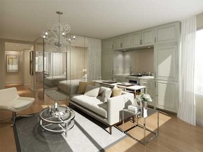 Befitting its neighbourhood, the condos at Yorkville Plaza Residences will have well-appointed interiors.