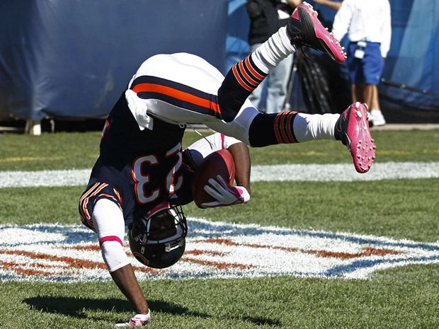 Nike Devin Hester Chicago Bears Salute to Service Game Jersey - White