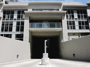 Opportunists sneaking into condominiums by dashing under the overhead garage door is a common problem.