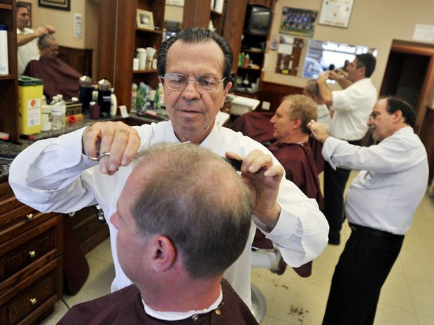 A long time cutting: Forest Hill Barber Shop celebrates 80 years ...