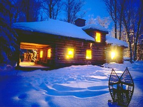 Algonqin Log Cabin