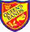 The logo of the Queen's Bands