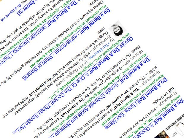 Google's Trick Do A Barrel Roll : Know Everything