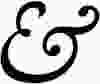 The Caslon Ampersand