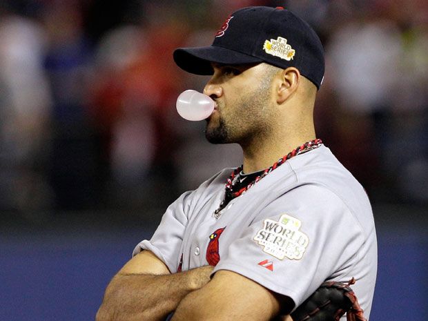 It's been 10 years since Albert Pujols conducted a NASA experiment