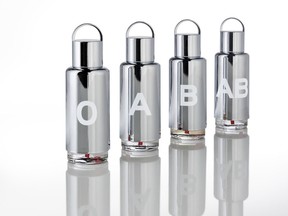 For the vampire on your list, blood type-inspired perfumes that don't suck, at Noor