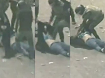 Blue-bra woman's beating in in Tahrir Square reignites Egypt protests