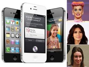 The iPhone beat out Kim Kardashian, Casey Anthony and Katy Perry as the top search term of 2011, according to Yahoo!