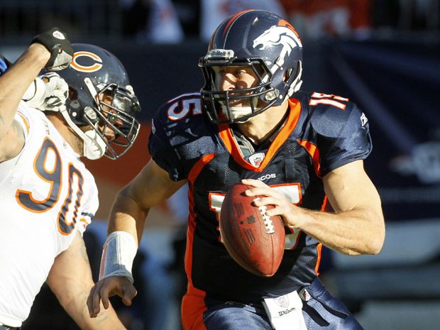 Broncos, Tim Tebow rally late, again, to beat Chicago Bears 13-10 in OT –  The Denver Post