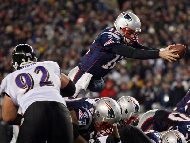 Ravens vs. Patriots: 2012 AFC Championship, Joe Flacco vs. Tom Brady