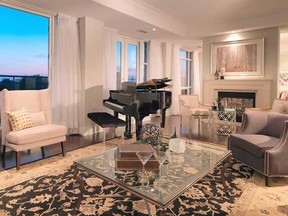 1717 Avenue Rd. furnished two penthouses so that people could see them first-hand. At press time, only three penthouses remain, as well as one sub-penthouse.