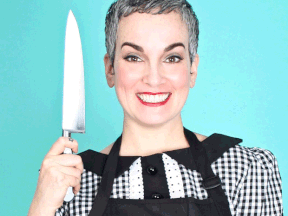 Sarah Kramer, British Columbia's vegan cookbook queen.