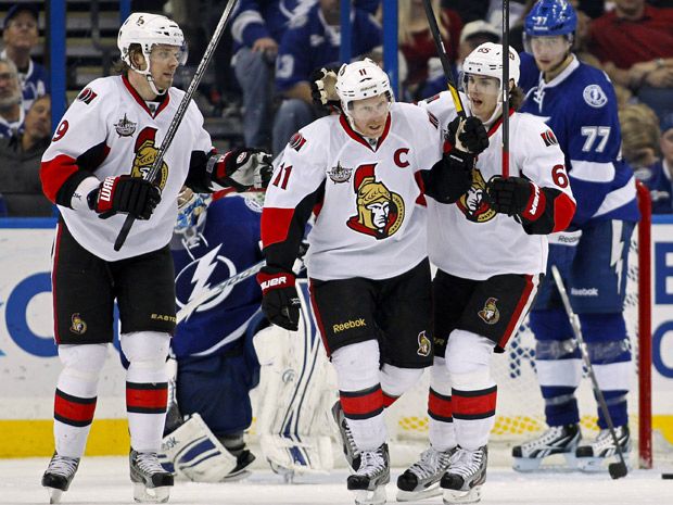 Screen Shots: Tampa Bay Lightning, Ottawa Senators and Arizona