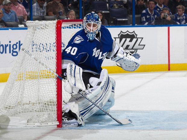 Tampa Bay Lightning goalie Dustin Tokarski shows that size really doesn ...