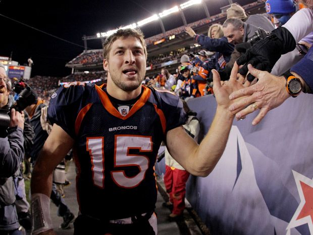 Divine intervention behind Tim Tebow's success? Many believe it's