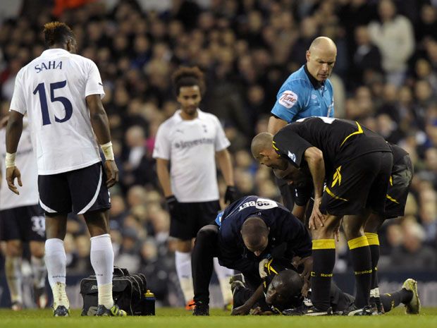 Soccer star Muamba still 'critical