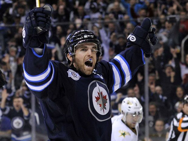 A pictorial summation of the Winnipeg Jets home opener