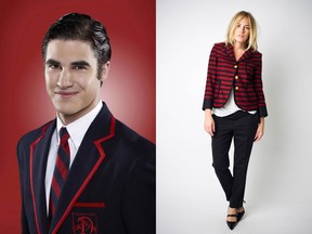 Dalton Academy's finest harmonizer on "Glee," and Smythe's upcoming Warbler Tribute jacket