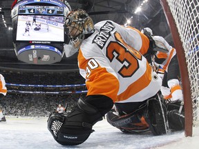 The Flyers' Goalie-Go-Round May Have Discovered a Star - The New York Times