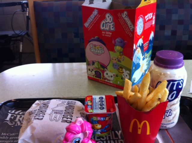 McDonald's Fry Kids Happy Meal McDonald's Happy Meals get apples