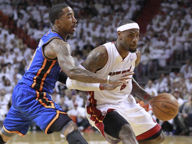 NBA Playoffs 2012: LeBron James, Miami Heat send resounding