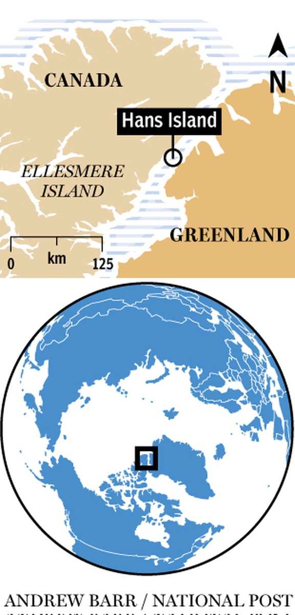Hans Island New proposal would see isle split equally between Canada
