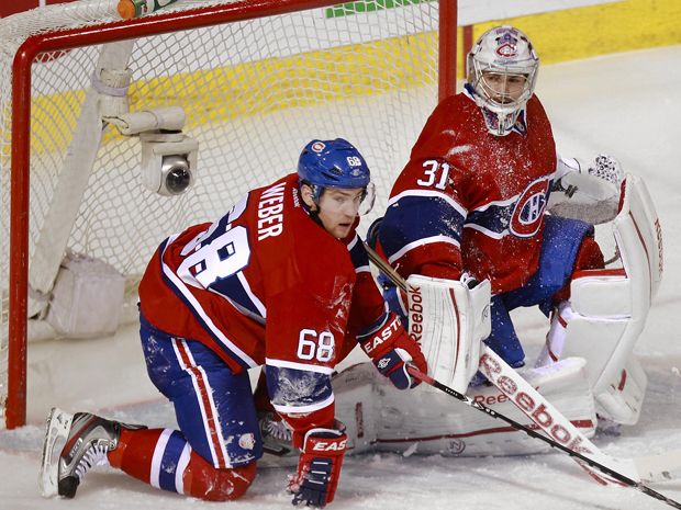 Canadiens teammates welcome Price with open arms on practice return