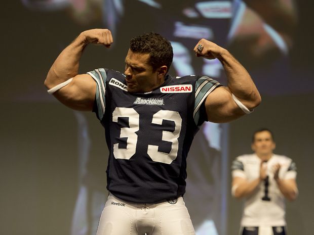 CFL's Toronto Argonauts Unveil Light Blue Helmets; New Uniforms